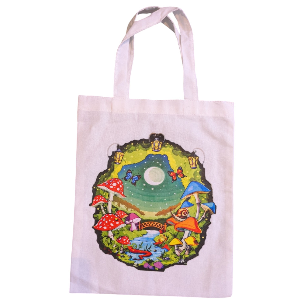 Mushroom Small Tote Bag - Brand New - NWOT